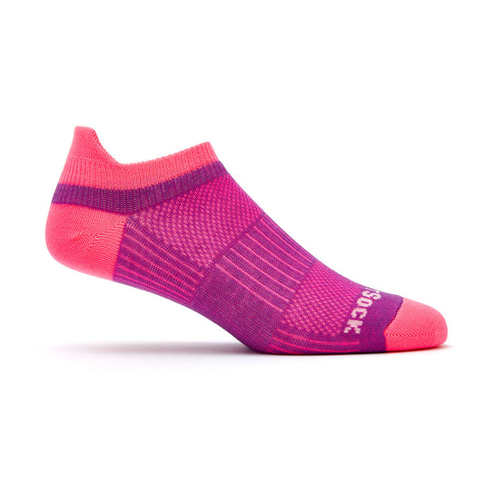 Coolmesh II - Tab Socks - Plum/Pink