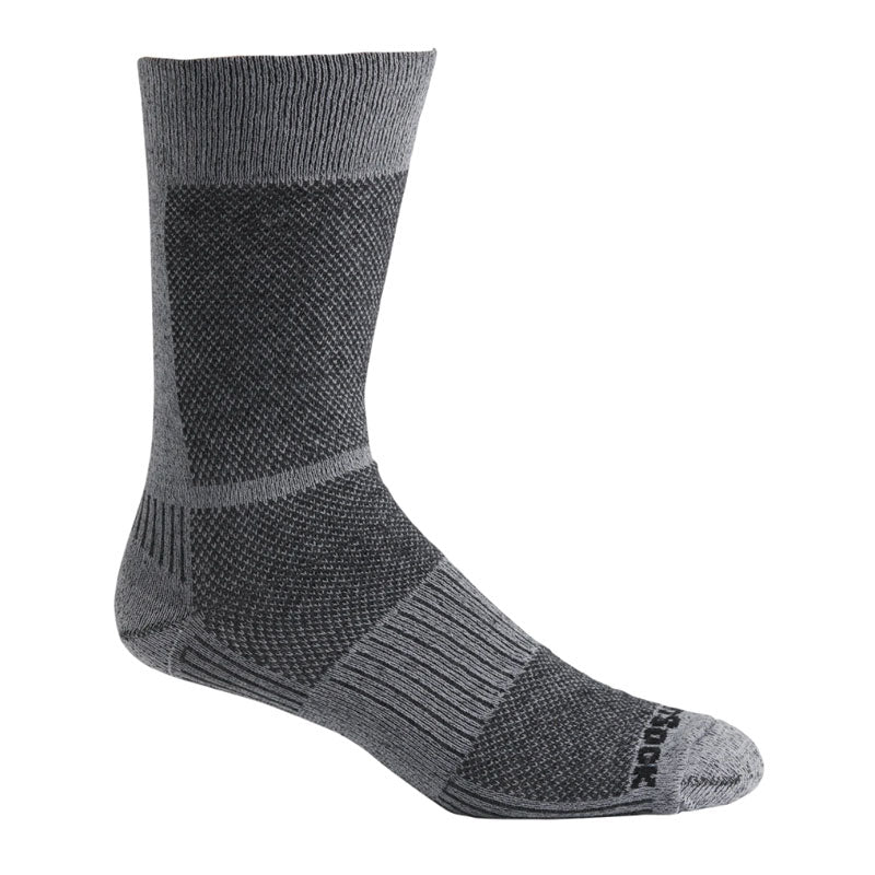 Lite Hike - Crew Socks - Black/White