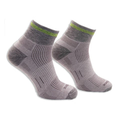 Run Reflective - Quarter Socks - Light Grey