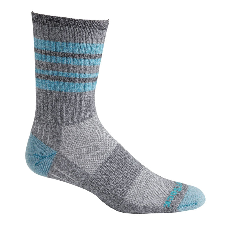 Escape - Crew Socks - Turquoise Stripes