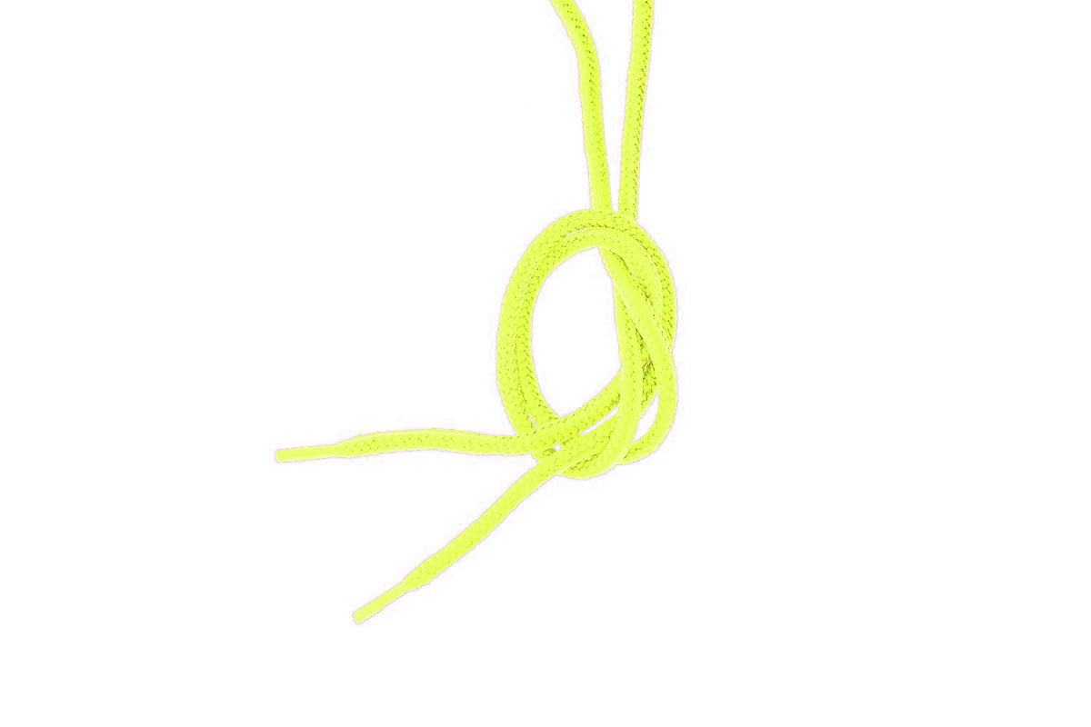 Tobby Lace 120 cm Athletic Round - Neon Yellow